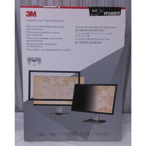 3M™ Framed Privacy Filter for 24 in. Widescreen Monitor PF240W1F